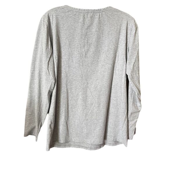 Small Show nursing top size L cotton blend top. - Picture 2 of 6